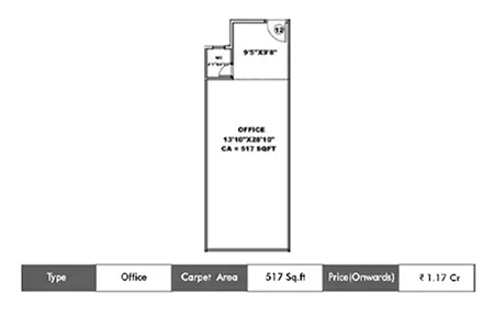 Office 517 SqFt